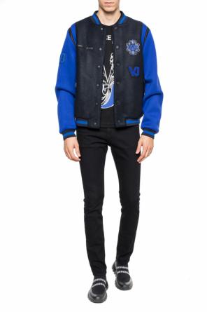 Appliquéd bomber jacket, zdjęcie 2 Appliquéd bomber jacket od Versace Jeans